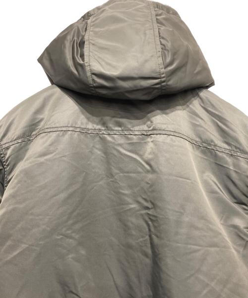 ALPHA（アルファ）ALPHA (アルファ) フーデッドリブジャケット グリーン サイズ:XLの古着・服飾アイテム