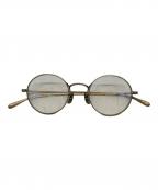 OLIVER PEOPLESオリバーピープルズ）の古着「サングラス」｜ゴールド