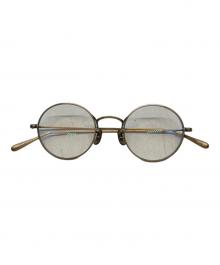 OLIVER PEOPLES（オリバーピープルズ）の古着「サングラス」｜ゴールド