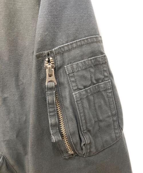 AVIREX（アヴィレックス）AVIREX (アヴィレックス) COTTON LIGHT MA-1ジャケット ブラック サイズ:XLの古着・服飾アイテム