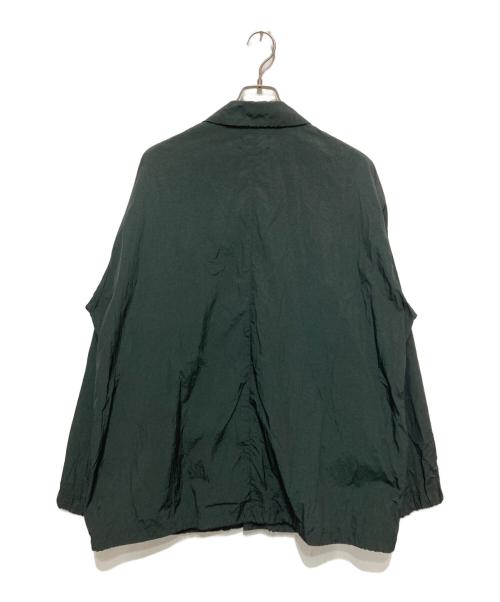 ATON（エイトン）ATON (エイトン) HAND DYE NYLON COACH JACKET ディープグリーン サイズ:4の古着・服飾アイテム