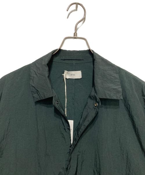 ATON（エイトン）ATON (エイトン) HAND DYE NYLON COACH JACKET ディープグリーン サイズ:4の古着・服飾アイテム