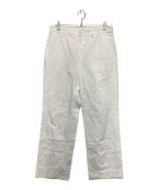AURALEEオーラリー）の古着「HARD TWIST FINX HEAVY CHINO SLACKS」｜ホワイト