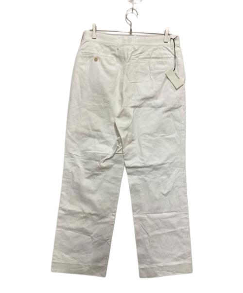 AURALEE（オーラリー）AURALEE (オーラリー) HARD TWIST FINX HEAVY CHINO SLACKS ホワイト サイズ:5の古着・服飾アイテム