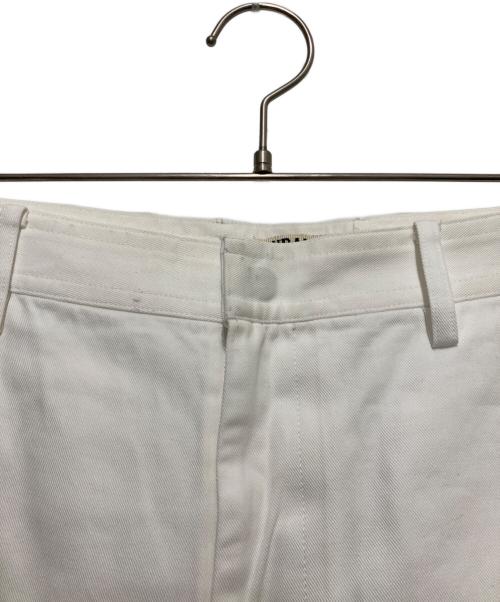 AURALEE（オーラリー）AURALEE (オーラリー) HARD TWIST FINX HEAVY CHINO SLACKS ホワイト サイズ:5の古着・服飾アイテム