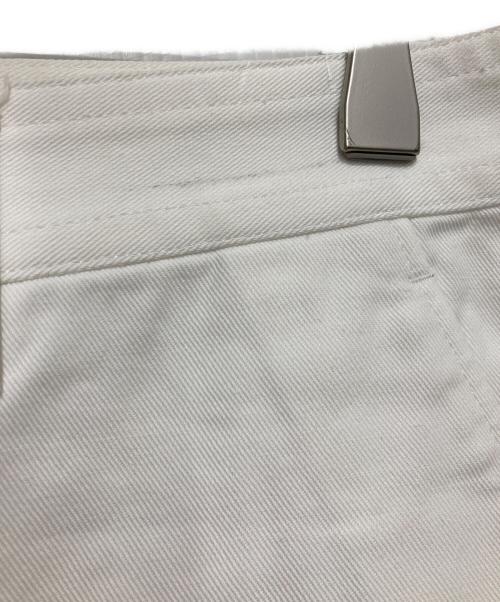 AURALEE（オーラリー）AURALEE (オーラリー) HARD TWIST FINX HEAVY CHINO SLACKS ホワイト サイズ:5の古着・服飾アイテム