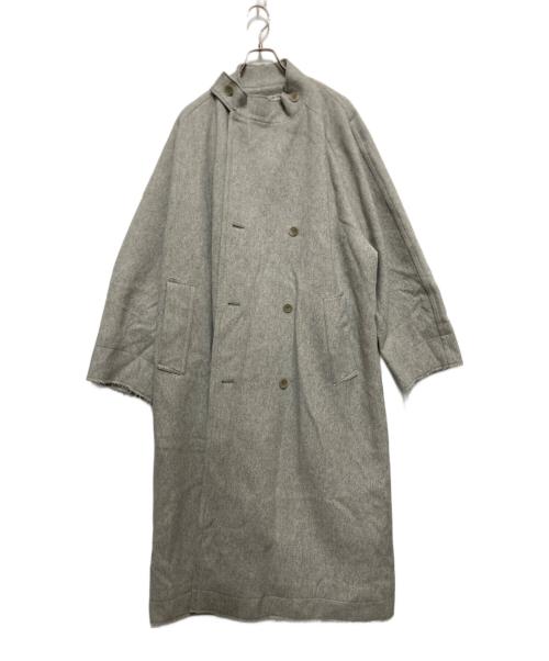 R'IAM-Plage（リアムプラージュ）R'IAM-Plage (リアムプラージュ) ステンカラーコート グレー サイズ:Lの古着・服飾アイテム