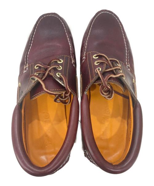 Timberland（ティンバーランド）Timberland (ティンバーランド) 3Eye Classic Lug バーガンディー サイズ:9.5の古着・服飾アイテム