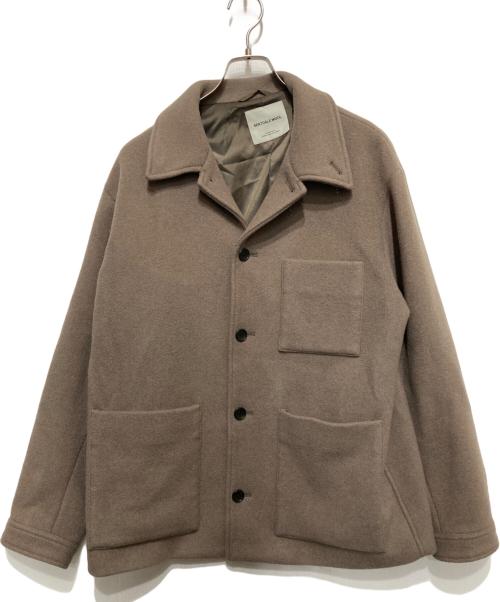 green label relaxing（グリーンレーベルリラクシング）green label relaxing (グリーンレーベルリラクシング) SENTDALE WOOL カバーオール ブラウン サイズ:Mの古着・服飾アイテム