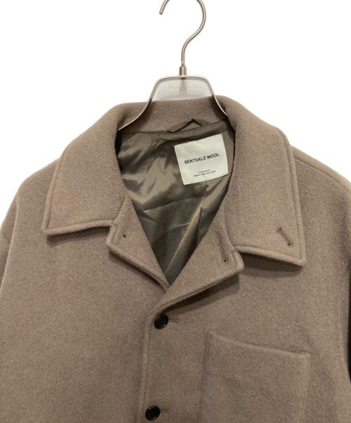 green label relaxing（グリーンレーベルリラクシング）green label relaxing (グリーンレーベルリラクシング) SENTDALE WOOL カバーオール ブラウン サイズ:Mの古着・服飾アイテム