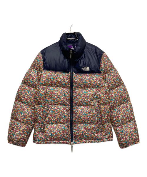 THE NORTHFACE PURPLELABEL（ザ・ノースフェイス パープルレーベル）THE NORTHFACE PURPLELABEL (ザ・ノースフェイス パープルレーベル) Libertyコラボ ヌプシ ダウンジャケット ネイビー サイズ:Mの古着・服飾アイテム