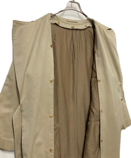 COMOLI（コモリ）COMOLI (コモリ) コットンギャバ タイロッケンコート ベージュ サイズ:2の古着・服飾アイテム