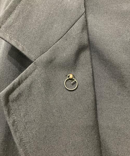 Essay（エッセイ）Essay (エッセイ) DRAPE JACKET ネイビー サイズ:Mの古着・服飾アイテム