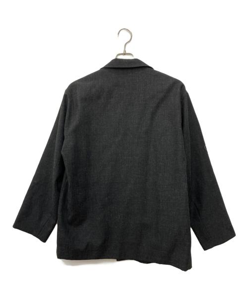 BLURHMS（ブラームス）blurhms (ブラームス) Wool Ramie Cardigan Jacket ブラック サイズ:2の古着・服飾アイテム