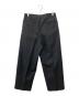 BLURHMS (ブラームス) Wool Ramie Super Wide Slacks ブラック サイズ:2：15000円