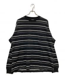 MARKA（マーカ）の古着「BORDER TEE L/S」｜ブラック
