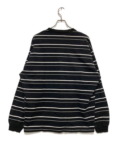MARKA（マーカ）MARKA (マーカ) BORDER TEE L/S ブラック サイズ:2の古着・服飾アイテム