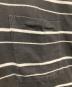 中古・古着 MARKA (マーカ) BORDER TEE L/S ブラック サイズ:2：6000円