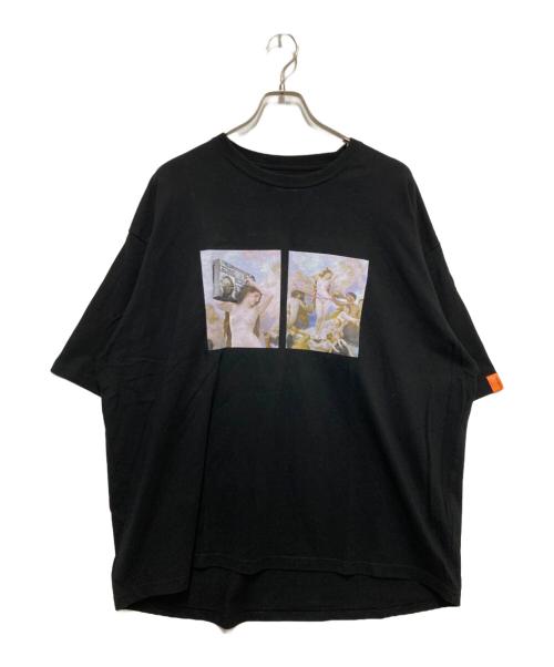 TIGHTBOOTH PRODUCTION（タイトブースプロダクション）TIGHTBOOTH PRODUCTION (タイトブースプロダクション) PASS THE PIE S/S T-SHIRT ブラック サイズ:Lの古着・服飾アイテム