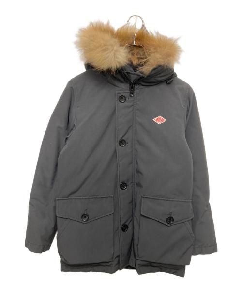 DANTON（ダントン）DANTON (ダントン) ファー付きフーデッドダウンジャケット グレー サイズ:SIZE 34の古着・服飾アイテム