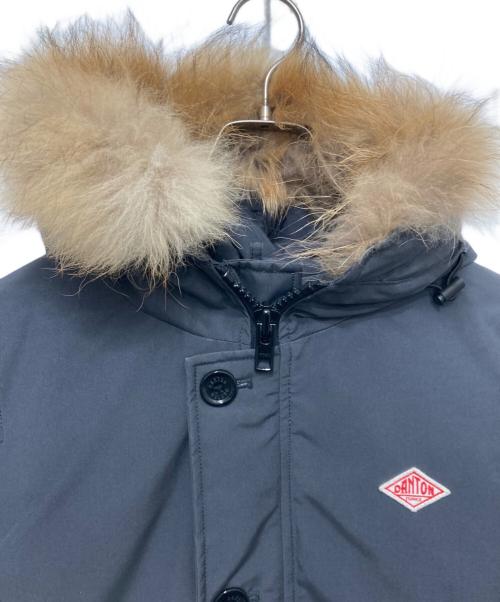 DANTON（ダントン）DANTON (ダントン) ファー付きフーデッドダウンジャケット グレー サイズ:SIZE 34の古着・服飾アイテム