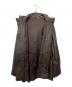 中古・古着 ZARA (ザラ) STUDIO NICHOLSON (スタジオ ニコルソン) ラムレザーフーデットコート ブラウン サイズ:Ⅼ：15000円