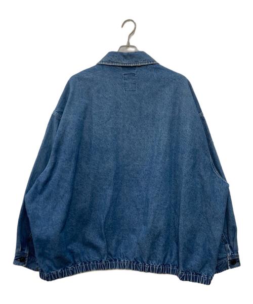 S.F.C (STRIPES FOR CREATIVE)（エスエフシー（ストライプス・フォー・クリエイティブ））S.F.C (STRIPES FOR CREATIVE) (エスエフシー（ストライプス・フォー・クリエイティブ）) WASHED DENIM JACKET ブルー サイズ:XXLの古着・服飾アイテム