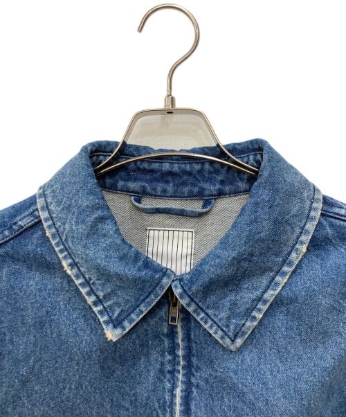 S.F.C (STRIPES FOR CREATIVE)（エスエフシー（ストライプス・フォー・クリエイティブ））S.F.C (STRIPES FOR CREATIVE) (エスエフシー（ストライプス・フォー・クリエイティブ）) WASHED DENIM JACKET ブルー サイズ:XXLの古着・服飾アイテム