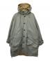 DAIWA PIER39（ダイワ ピア39）の古着「TECH MIL REVERSIBLE OVERCOAT」｜カーキ×ベージュ