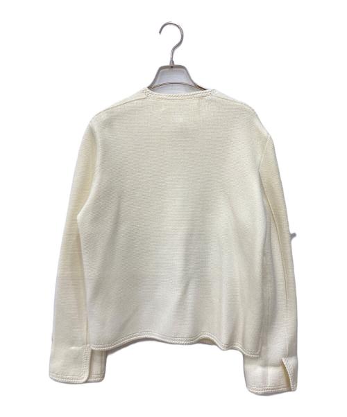 Shinzone（シンゾーン）Shinzone (シンゾーン) KNIT JACKET ホワイト サイズ:FREEの古着・服飾アイテム