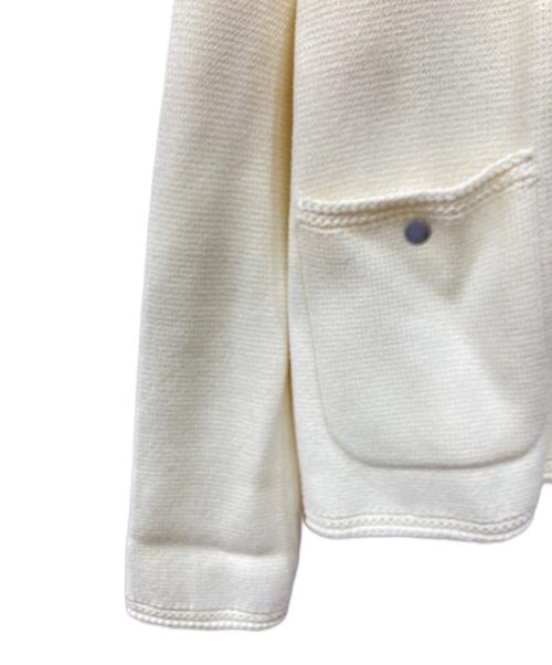 Shinzone（シンゾーン）Shinzone (シンゾーン) KNIT JACKET ホワイト サイズ:FREEの古着・服飾アイテム