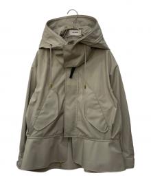 THE RERACS×UNITED ARROWS（ザ リラクス×ユナイテッドアローズ）の古着「ペプラムモッズブルゾン」｜ベージュ