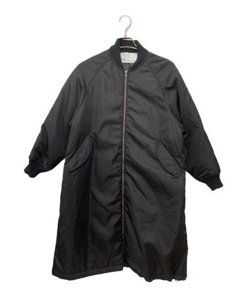 ticca（ティッカ）TICCA (ティッカ) ロングMA-1 ブラック サイズ:FREEの古着・服飾アイテム