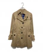 BURBERRY BLUE LABELバーバリー ブルー レーベル）の古着「ライナー付トレンチコート」｜ベージュ
