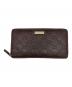 GUCCI（グッチ）の古着「グッチシマ ラウンドファスナー」｜ブラウン