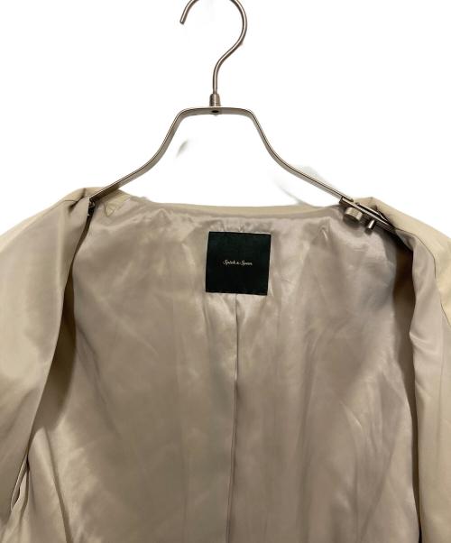 Spick and Span（スピック＆スパン）Spick and Span (スピック＆スパン) エアリーギャバジンコート ベージュ サイズ:不明の古着・服飾アイテム