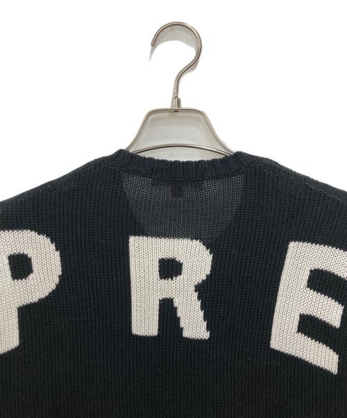 SUPREME（シュプリーム）Supreme (シュプリーム) Back Logo Sweater ブラック サイズ:Mの古着・服飾アイテム