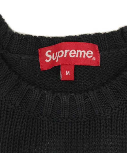 SUPREME（シュプリーム）Supreme (シュプリーム) Back Logo Sweater ブラック サイズ:Mの古着・服飾アイテム