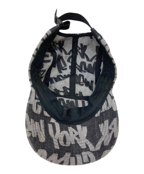 SUPREME（シュプリーム）Supreme (シュプリーム) Fat Tip Jacquard Denim Camp Cap ブラック サイズ:不明　の古着・服飾アイテム