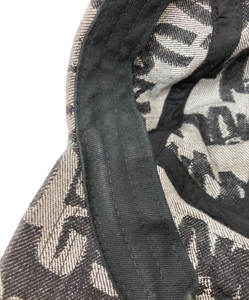 SUPREME（シュプリーム）Supreme (シュプリーム) Fat Tip Jacquard Denim Camp Cap ブラック サイズ:不明　の古着・服飾アイテム