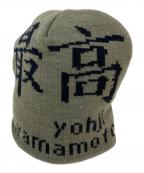 SUPREME×YOHJI YAMAMOTOシュプリーム×ヨウジヤマモト）の古着「コラボBeanie」｜カーキ