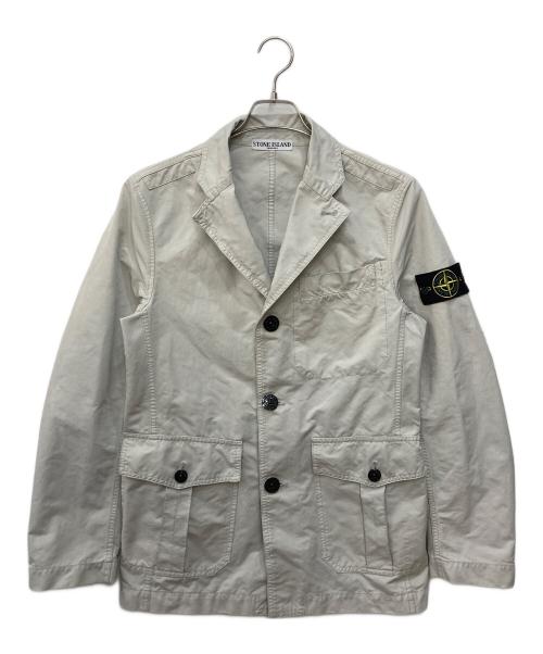 STONE ISLAND（ストーンアイランド）STONE ISLAND (ストーンアイランド) Cotton Tailored Jacket グレー サイズ:Sの古着・服飾アイテム