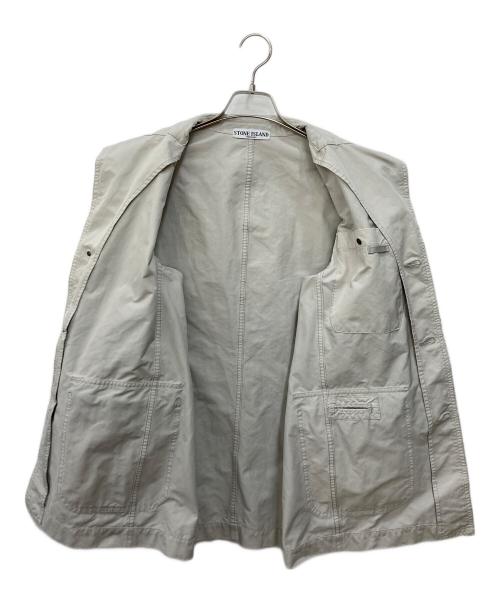 STONE ISLAND（ストーンアイランド）STONE ISLAND (ストーンアイランド) Cotton Tailored Jacket グレー サイズ:Sの古着・服飾アイテム