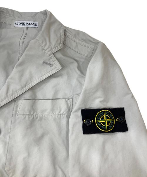 STONE ISLAND（ストーンアイランド）STONE ISLAND (ストーンアイランド) Cotton Tailored Jacket グレー サイズ:Sの古着・服飾アイテム