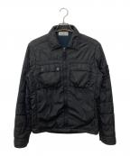 STONE ISLANDストーンアイランド）の古着「GARMENT DYED INSULATED OVERSHIRT　ガーメント ダイド インシュレイテッド オーバーシャツ」｜ブラック