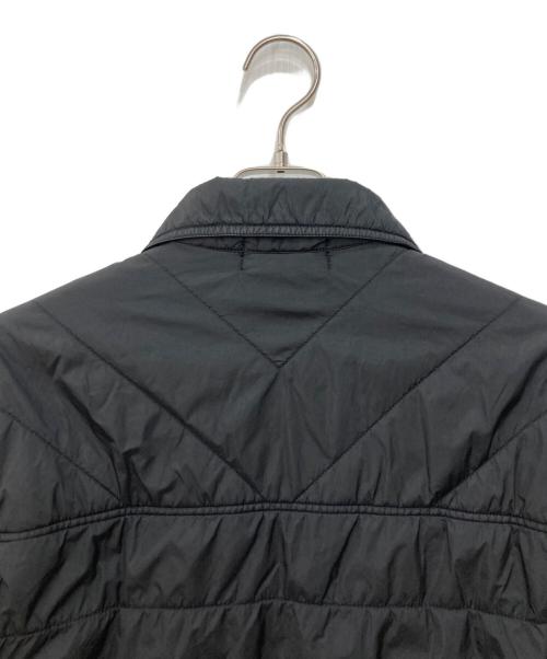 STONE ISLAND（ストーンアイランド）STONE ISLAND (ストーンアイランド) GARMENT DYED INSULATED OVERSHIRT　ガーメント ダイド インシュレイテッド オーバーシャツ ブラック サイズ:Sの古着・服飾アイテム