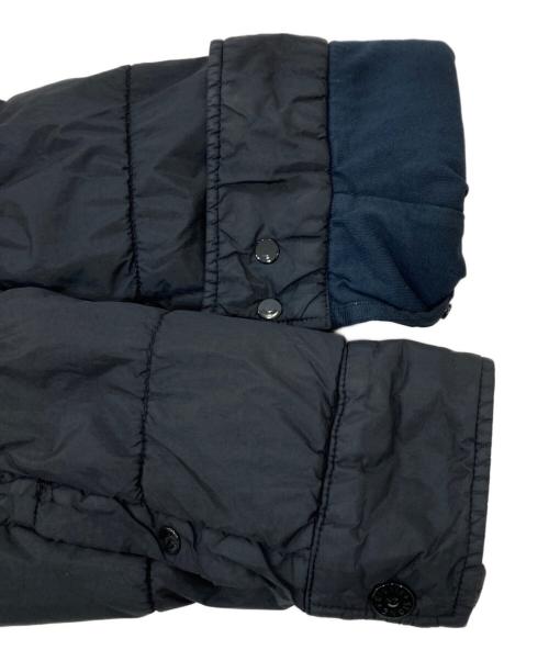 STONE ISLAND（ストーンアイランド）STONE ISLAND (ストーンアイランド) GARMENT DYED INSULATED OVERSHIRT　ガーメント ダイド インシュレイテッド オーバーシャツ ブラック サイズ:Sの古着・服飾アイテム