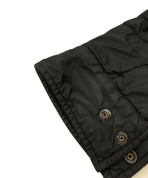STONE ISLAND（ストーンアイランド）STONE ISLAND (ストーンアイランド) GARMENT DYED INSULATED OVERSHIRT　ガーメント ダイド インシュレイテッド オーバーシャツ ブラック サイズ:Sの古着・服飾アイテム