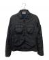 STONE ISLAND（ストーンアイランド）の古着「GARMENT DYED INSULATED OVERSHIRT　ガーメント ダイド インシュレイテッド オーバーシャツ」｜ブラック