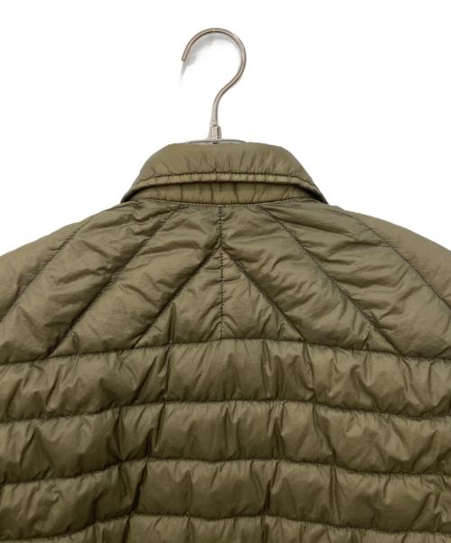 STONE ISLAND（ストーンアイランド）STONE ISLAND (ストーンアイランド) YARN DOWN SHIRT カーキ サイズ:Sの古着・服飾アイテム